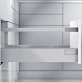 Комплект ящика 224х500 TANDEMBOX antaro D (1 рейлинг), серый
