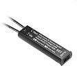 Выключатель сенсорный универсальный с диммером 12V/24V 24W/48W, черный