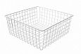 Корзина сотовая 485х485х160 белая, без направляющих