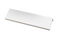 Ручка торцевая HEXI  96/150 белый матовый