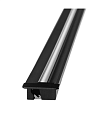 Профиль врезной 20*11*3000 Черный матовый, ком-т с матовый экраном