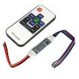 Контроллер радио сигнал 12V/24V, 108W/216W RGB