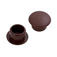 Заглушка для технологических отверстий  d8 мм темно-коричневая