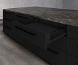 Комплект ящика   86х500 AXIS PRO боковины стеклянные черный