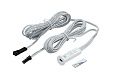 Выключатель сенсорный универсальный с диммером 12V/24V 60W/120W, белый