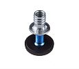 Опора регулируемая М8хD28 c крепежом