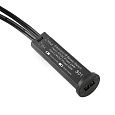 Выключатель сенсорный универсальный с диммером 12V/24V 24W/48W, черный