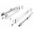 Комплект ящика   86х500 AXIS PRO боковины стеклянные белый