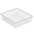 Корзина сотовая 435х485х120 белая, без направляющих