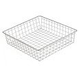Корзина сотовая 585х485х160 серая, без направляющих