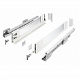 Комплект ящика   86х500 AXIS PRO боковины стеклянные белый