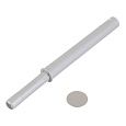 Толкатель врезной длинный с магнитным окончанием, серый
