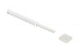 Толкатель врезной длинный с магнитным окончанием, белый Salto Nova
